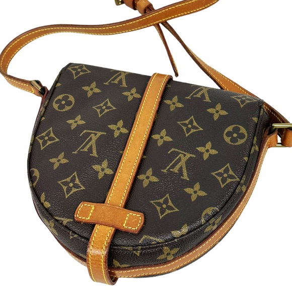 Authentic✅ Louis Vuitton PM Shoulder Bag Monogram Brown Half Moon Crossbody - Picture 11 of 16